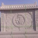 东莞 芝麻白花岗岩屏风，照壁，影壁