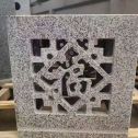 东莞 芝麻白花岗岩镂空雕花灯笼