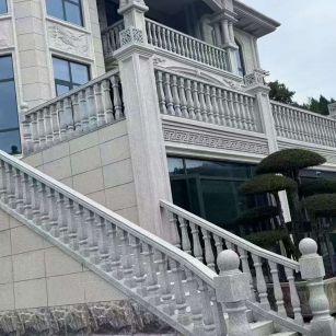 东莞 芝麻白别墅，栏杆