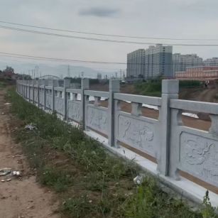 东莞 石材河道栏杆