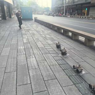 东莞仿古石铺装效果