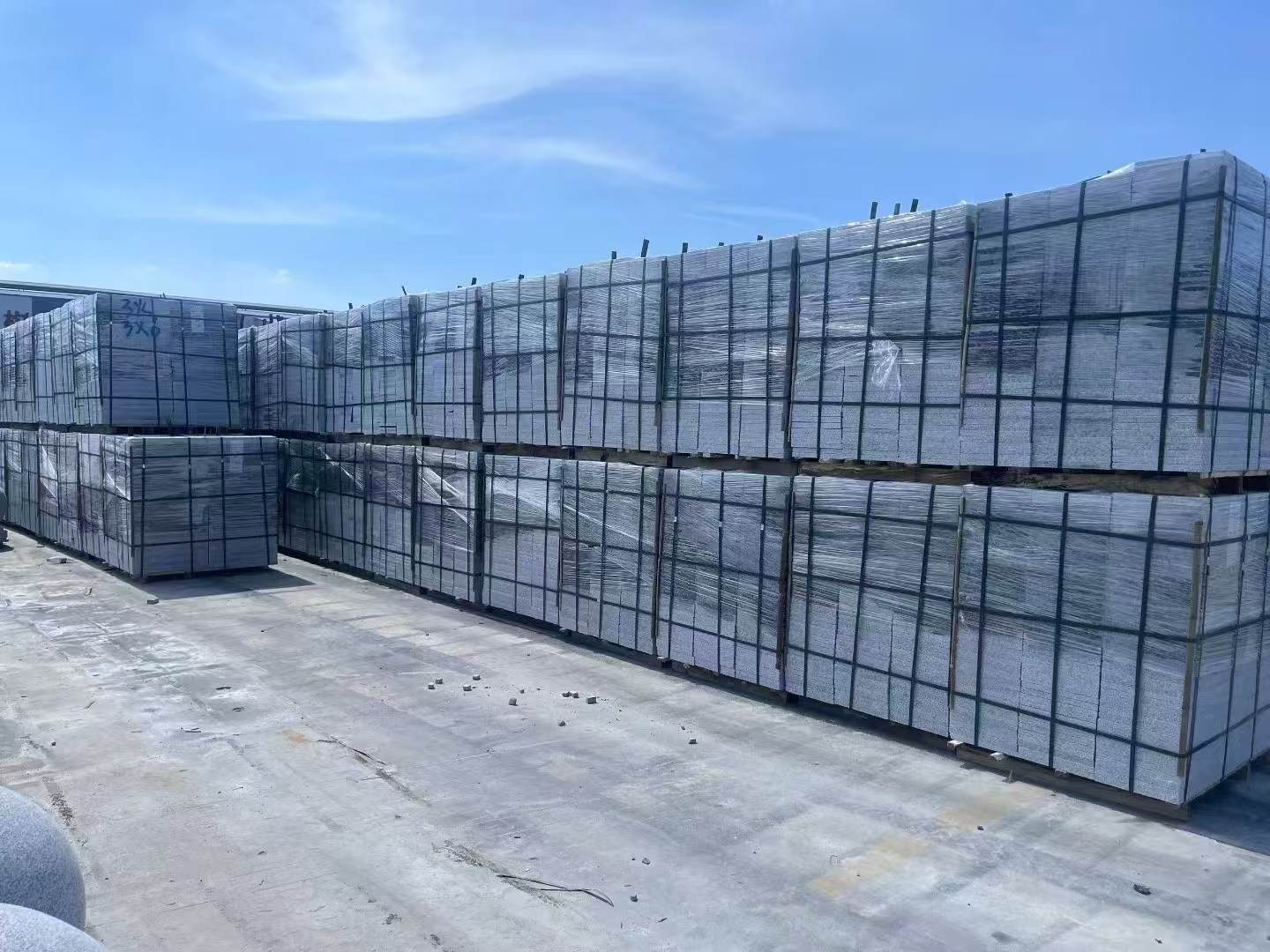 东莞 芝麻白火烧成品300*600地铺料，大量现货，物美价廉