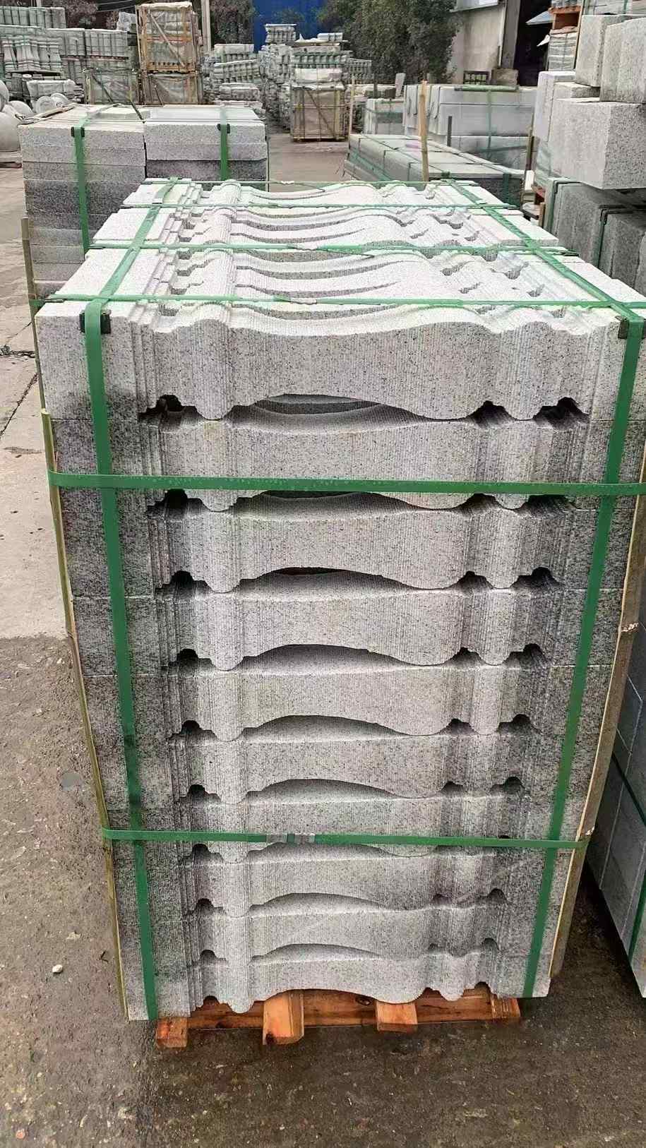 东莞 芝麻白方形拉丝面，栏杆花瓶柱