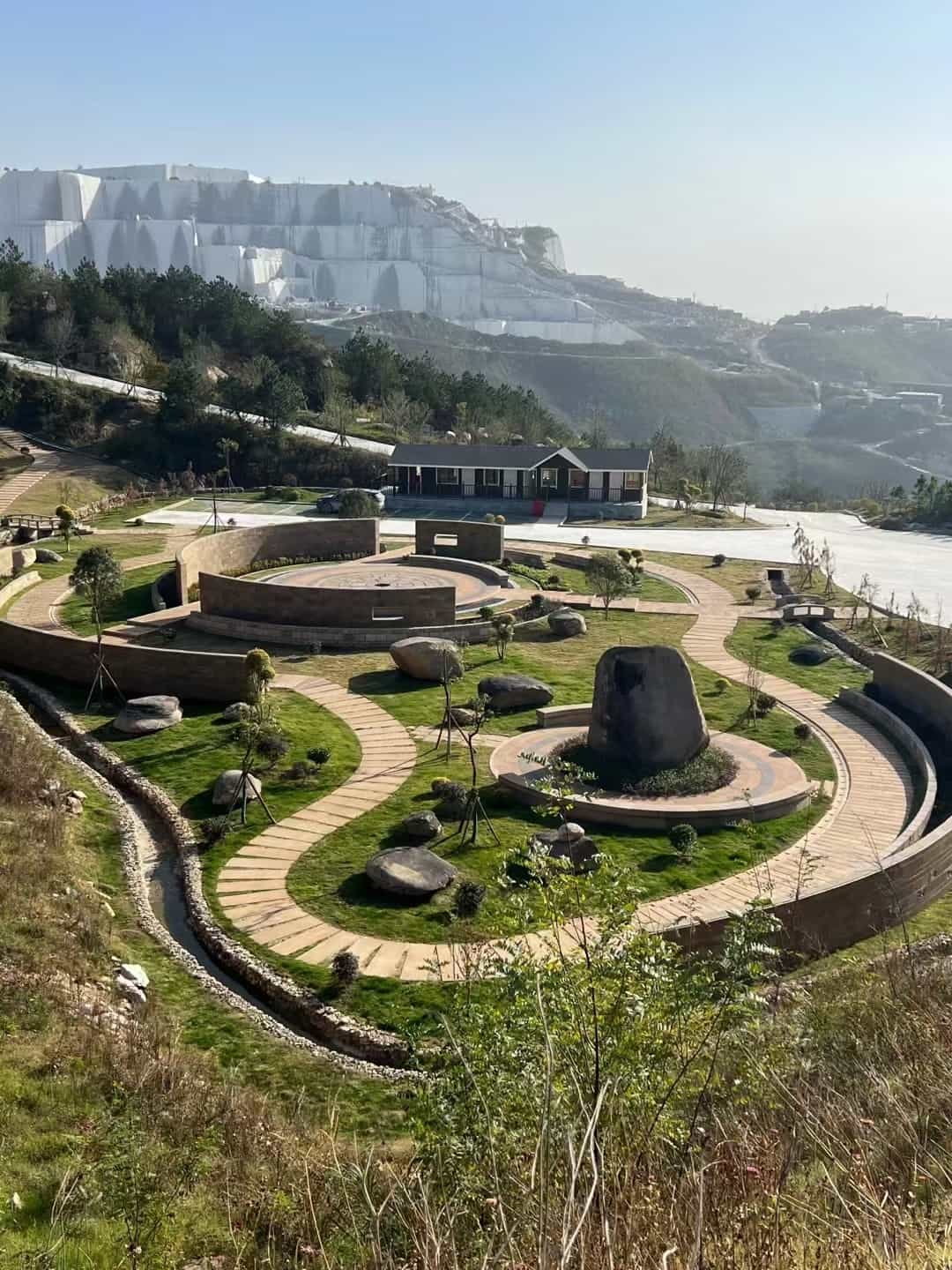 东莞仿古石铺装整体效果
