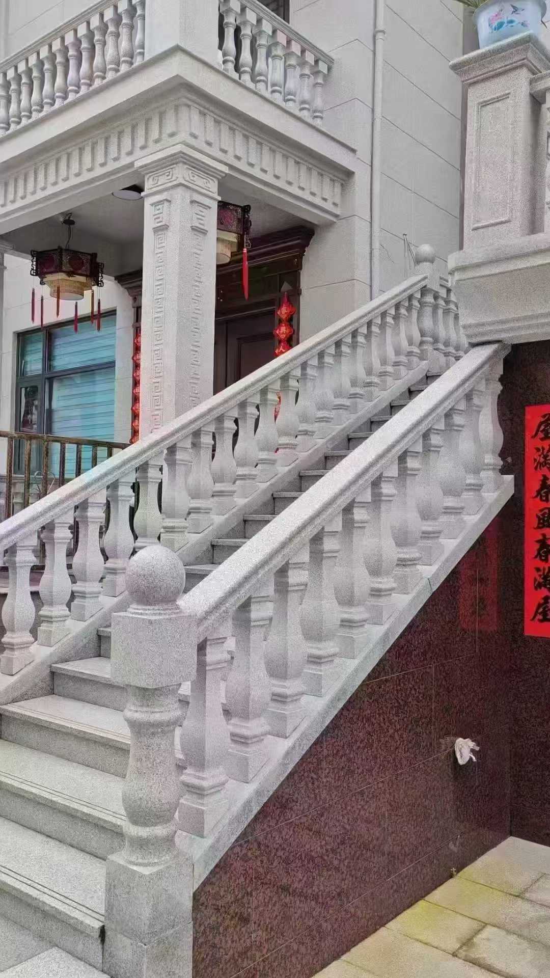 东莞 天然石材 阳台庭院护栏、栏杆