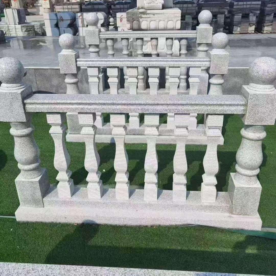 东莞 别墅石材栏杆特写