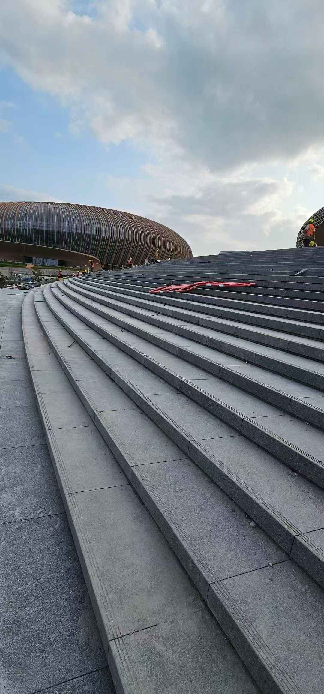 东莞 弧形整石台阶铺装效果图