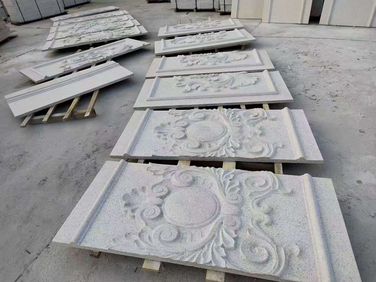 东莞 芝麻白干挂雕花板